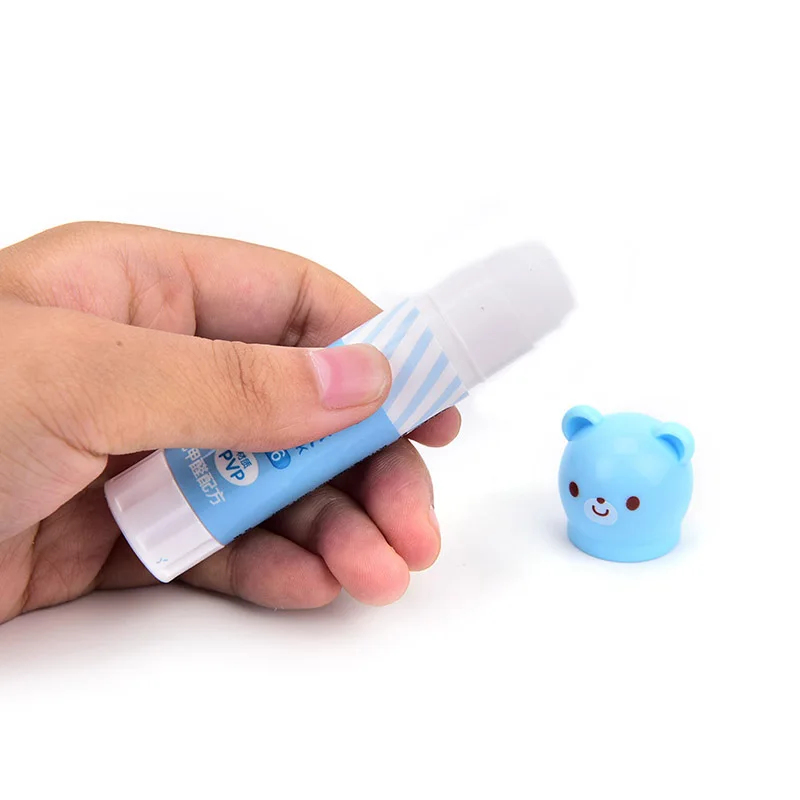 

1 Pcs Cute Cartoon Solid Plastic Glue Stick High Viscosity Glue Stick For Children Office Stationery Supplies