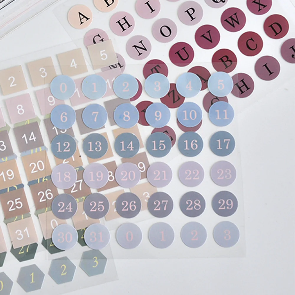 Наклейка сделай сам индекс круга календарь Примечания план недели дата