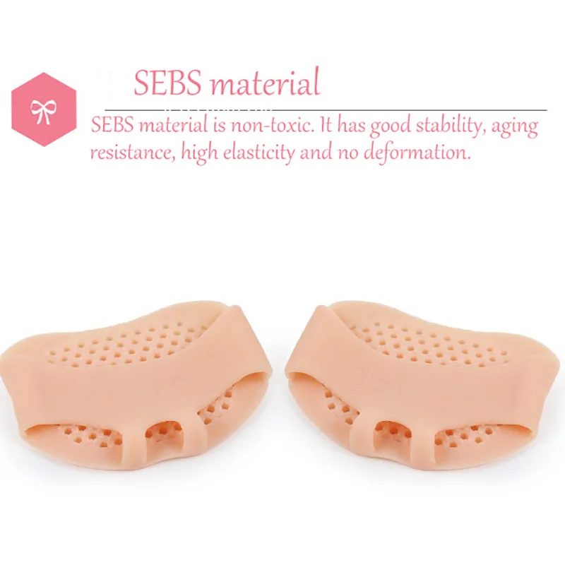 USHINE силиконовый мягкий передний стельки Высокие каблуки обувь Гель для обуви