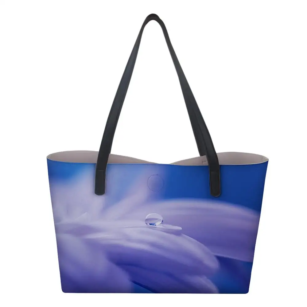 Модная женская сумка шоппер с цветочным узором на заказ маленьким кошельком