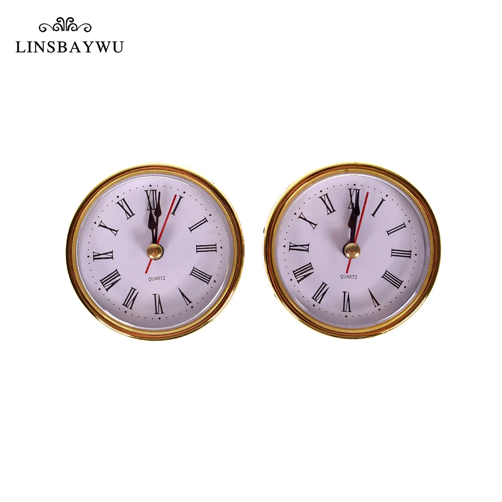 Классические часы ремесло кварцевый механизм 2 1/2 &quot(65 мм) круглые головка сделай