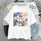 Рубашка женская в японском стиле аниме, Повседневная Свободная винтажная блузка в стиле улззанг в стиле панк, хип-хоп, топ в стиле Харадзюку, 2020