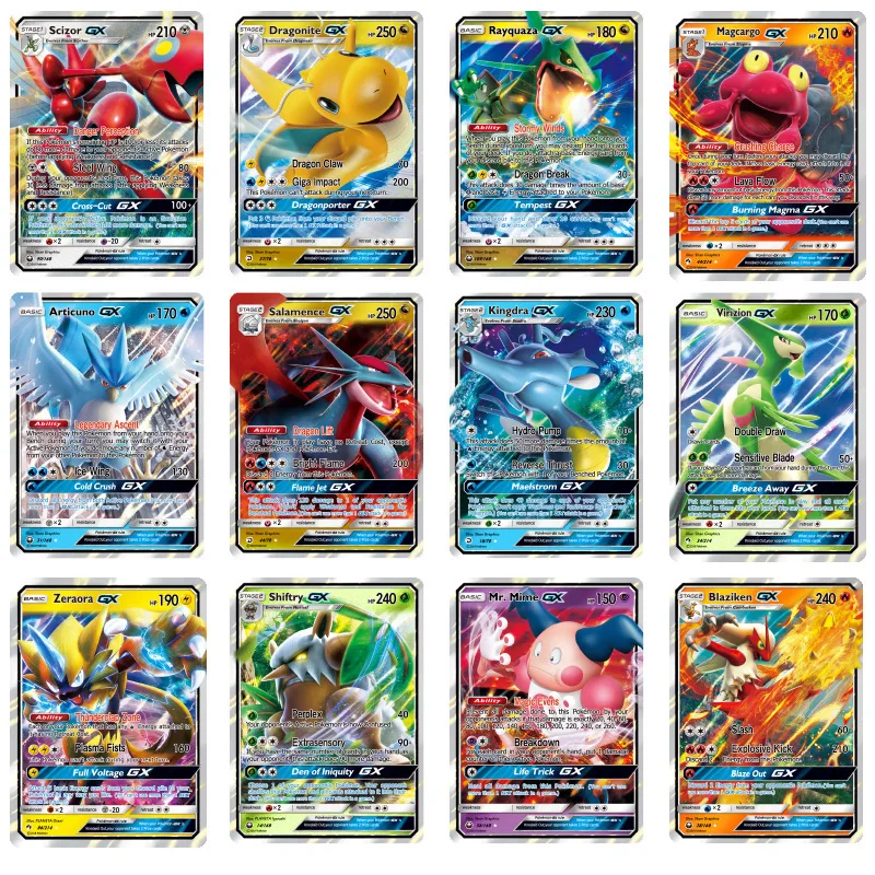 Pokemon ex Card Magic Baby flash card GX limited collection card Pikachu Battle Card  Vmax GX Mega Tag Team Energy Trading Card