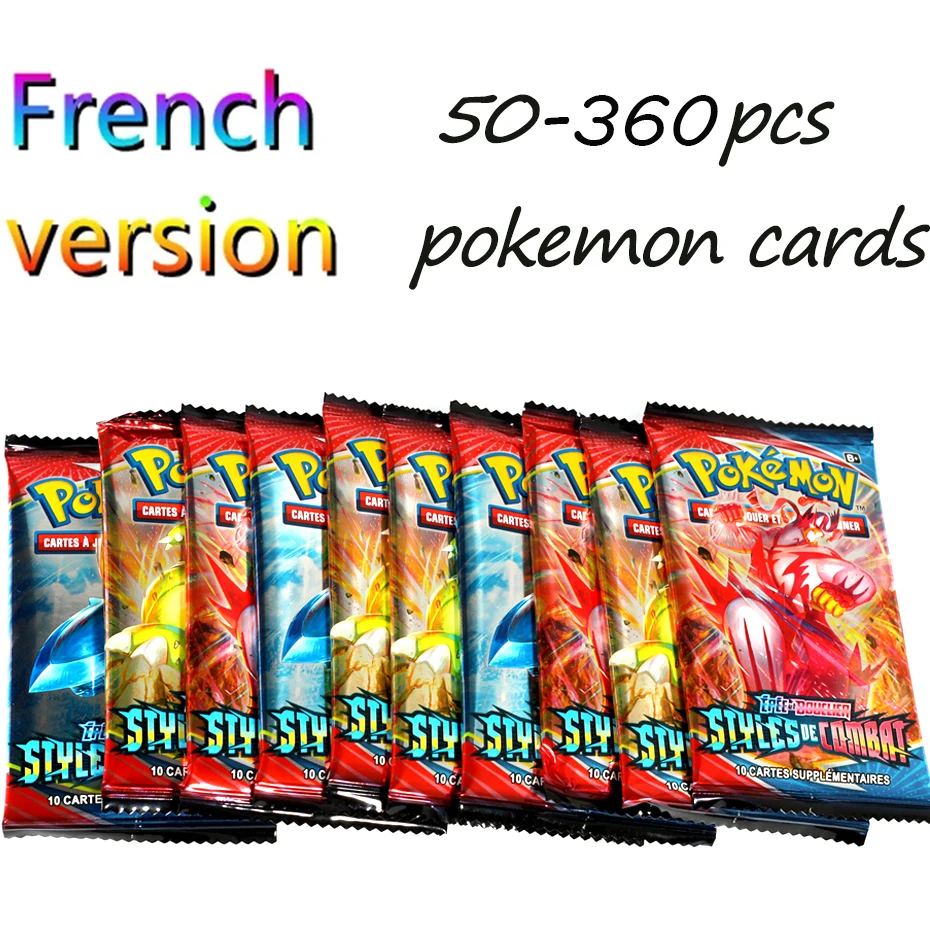 

2021 latest French version of Pokemon STYLES DE COMBAT booster 50-360pcs retail