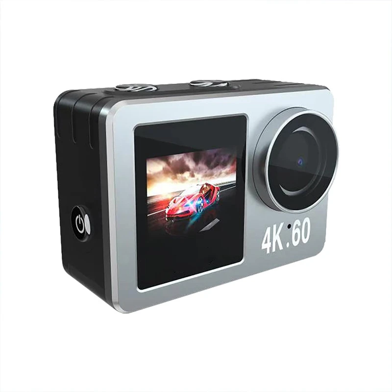 

2,0 дюйма 4K 20 Мп WiFi контактная Экшн-камера Ultra HD с 10 М Подводная Водонепроницаемая камера с 4-кратным увеличением подводная видеокамера