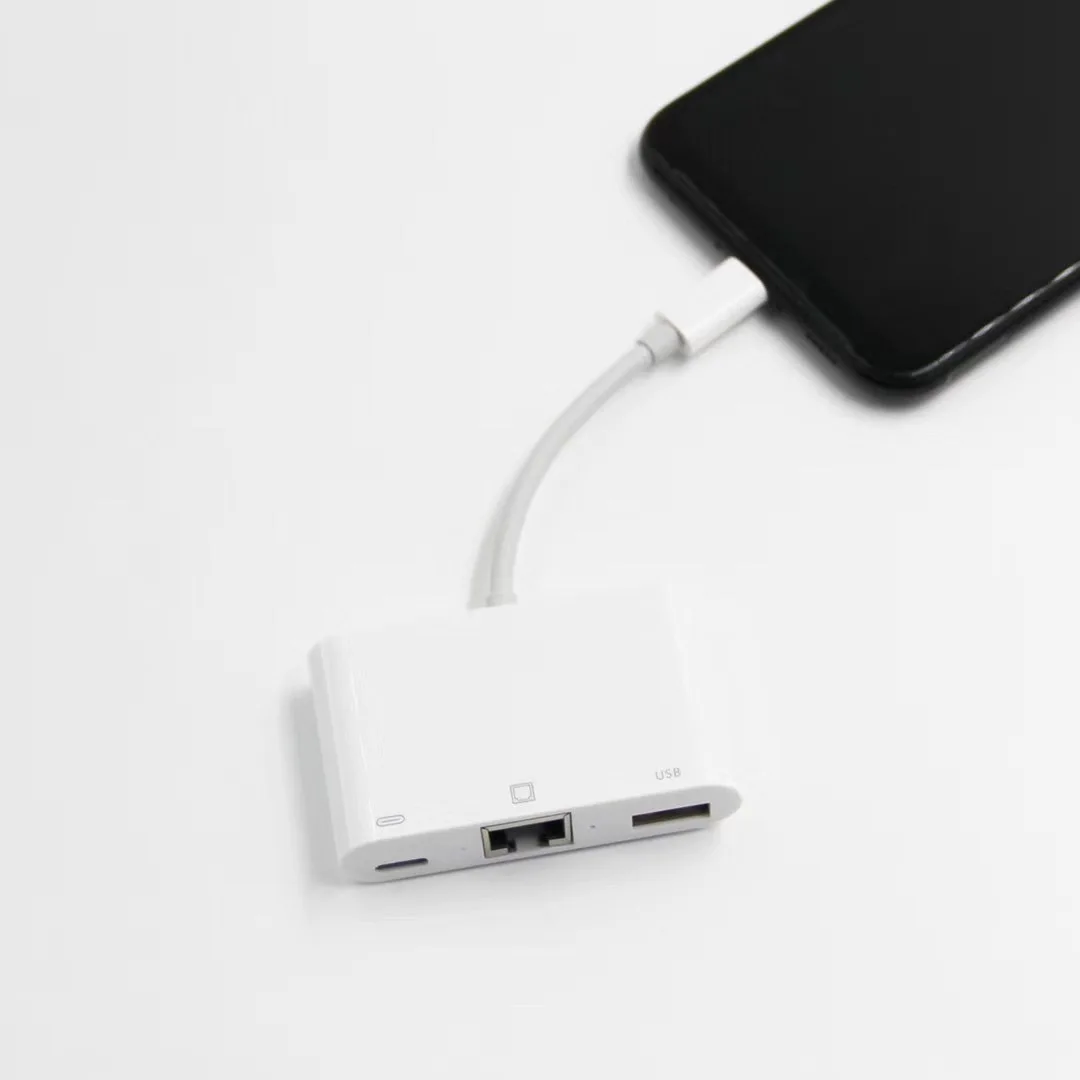100 Мб/с OTG Ethernet USB адаптер для C к RJ45 LAN проводной сетевой конвертер порта Andriod type c