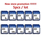 Оригинальная SD-карта 5шт.лот, 32 Мб, 64 Мб, 128 Мб, 256 Мб, 512 МБ, 1 ГБ, 2 ГБ, 4 ГБ, 8 ГБ, SD-карта памяти, безопасная стандартная цифровая флеш-карта памяти