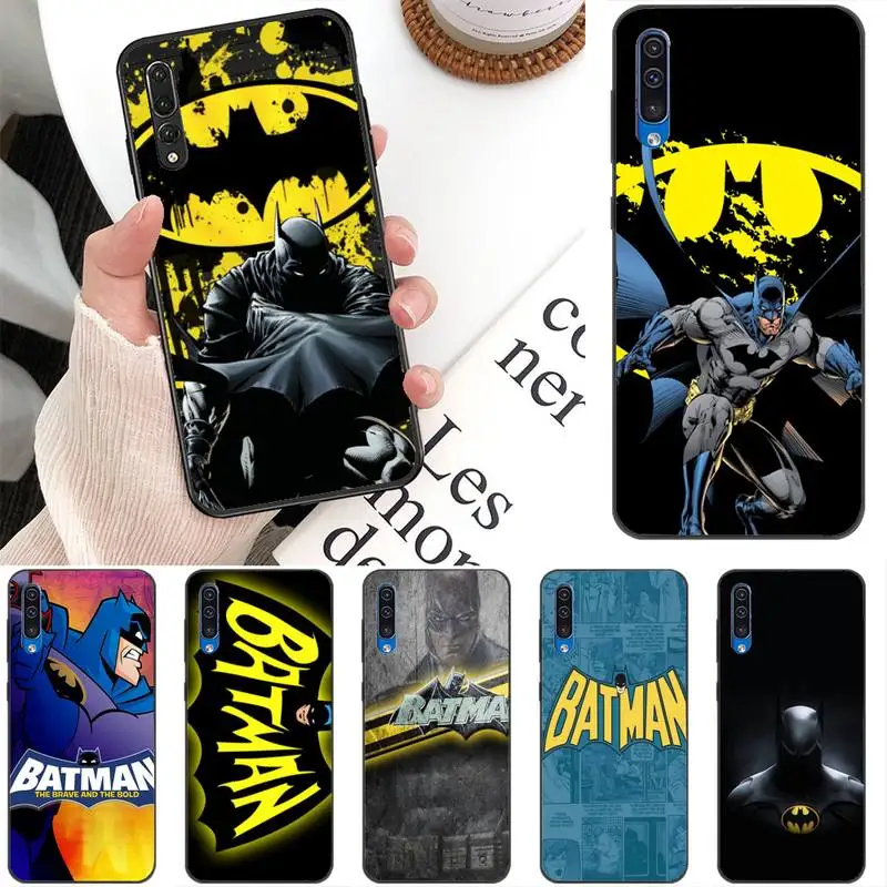 Супер-Сити летучей мыши Ман чехол для телефона Redmi 9A 8A 7 6 6A Note 9 8 8T Pro Max K20 K30 черный