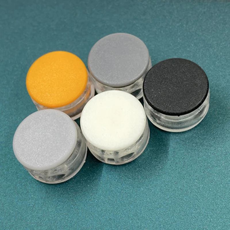 

200 Pcs/lot 2 Hole Toggle Multi Colors Clip Stopper Shoelace Cord Buckles Bag Plastic Paracord Cord Lock Clamp Parts Accessories