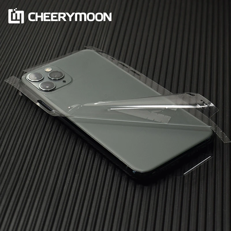 Многозернистая прозрачная декоративная пленка для iPhone 12 11 Pro Max mini XR SE2 XS 7 8 6s 6 Plus