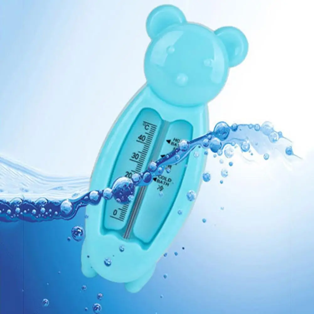 Новорожденный детский банный водяной термометр форма медведя из мультфильма