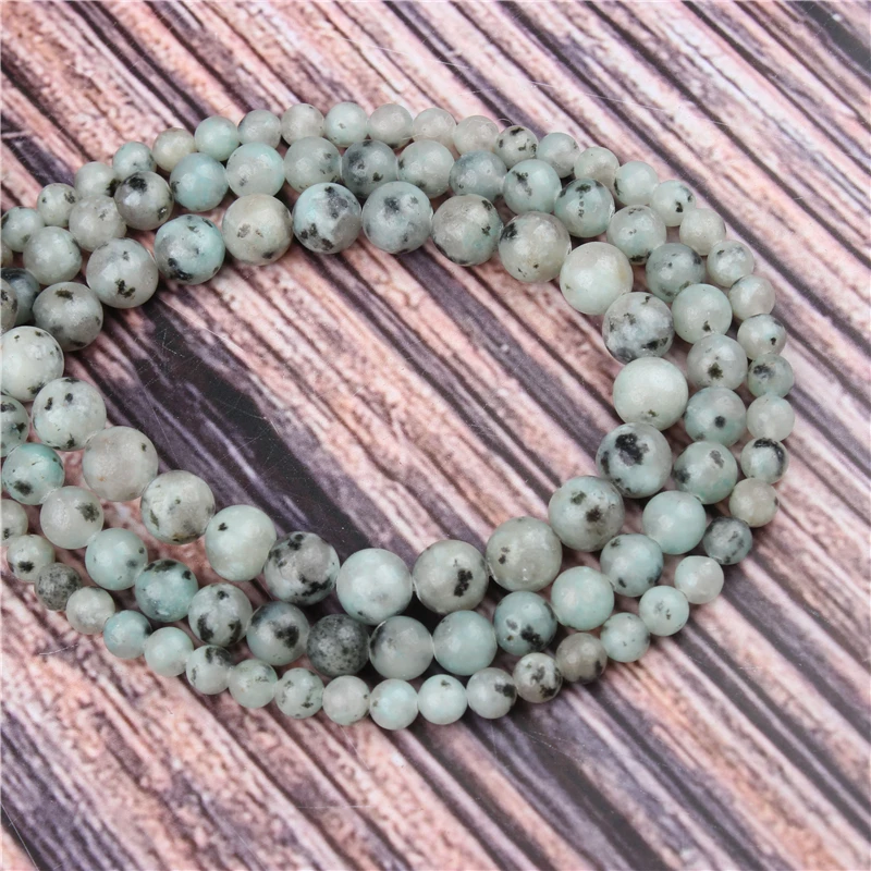 

Hot Sale Natural Stone Tianshan Blue 15.5" PicBlue Peacockk Size 4/6/8/10/12mm fit Diy Charms Beads Jewelry Making Accessories