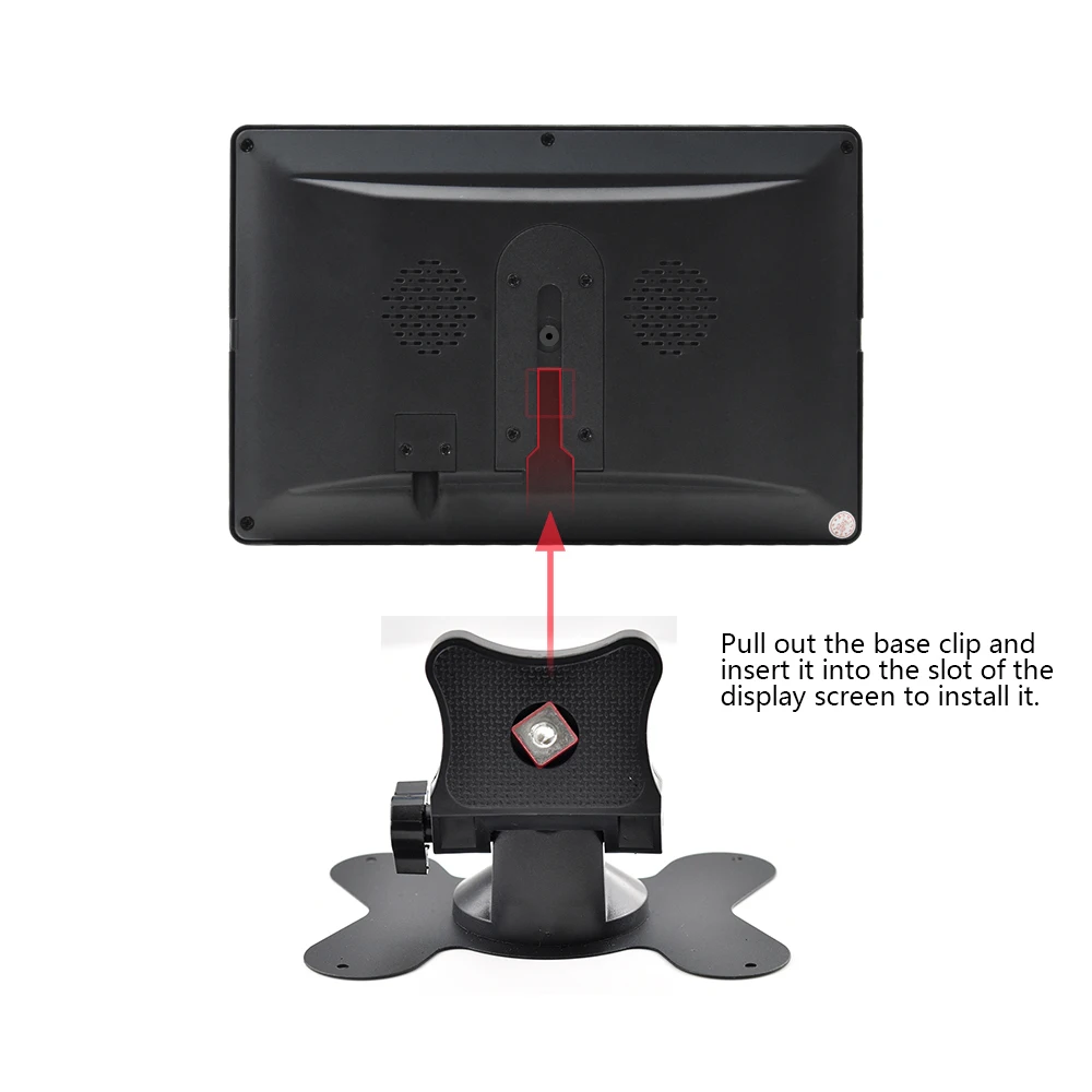 Podofo автомобильный монитор 7 дюймов ЖК дисплей грузовик для контроля уровня