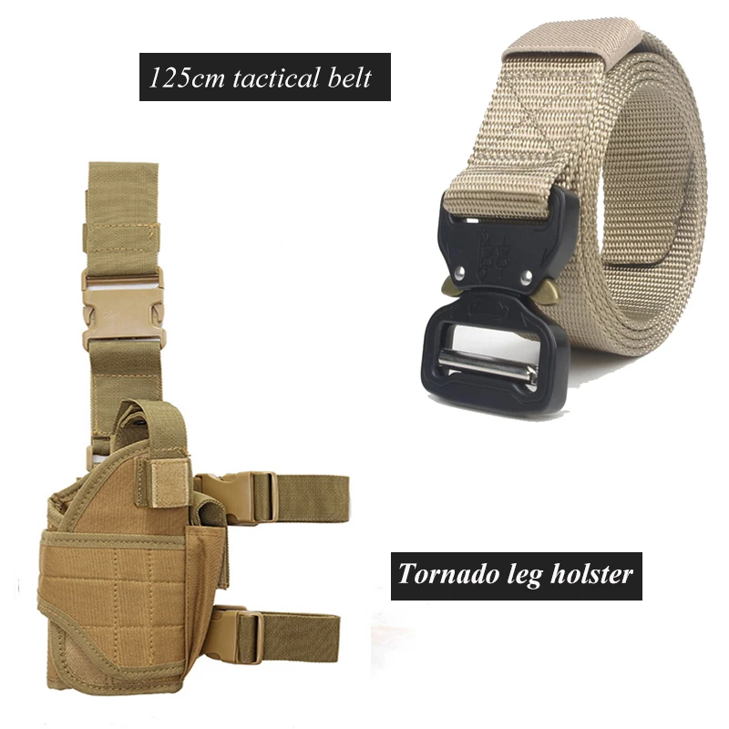 Combination 2 Тактическая кобура для пистолета IWB Cancealed Carry кобура для пистолета Glock 17 19 Beretta 92 Sig Sauer P226 USP Colt 1911 нейлоновая кобура - Цвет: Combination 2