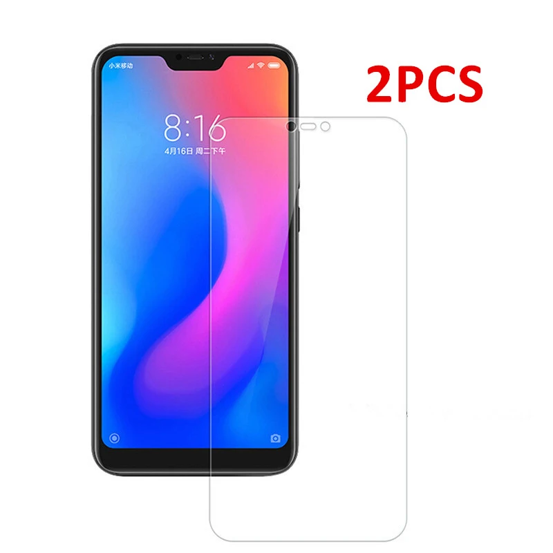 2Pcs For Xiaomi Mi A2 Lite Screen Protector Tempered Glass on Xiomi Xaomi MiA2 MiA2Lite A2Lite light Full Cover Protective | Мобильные