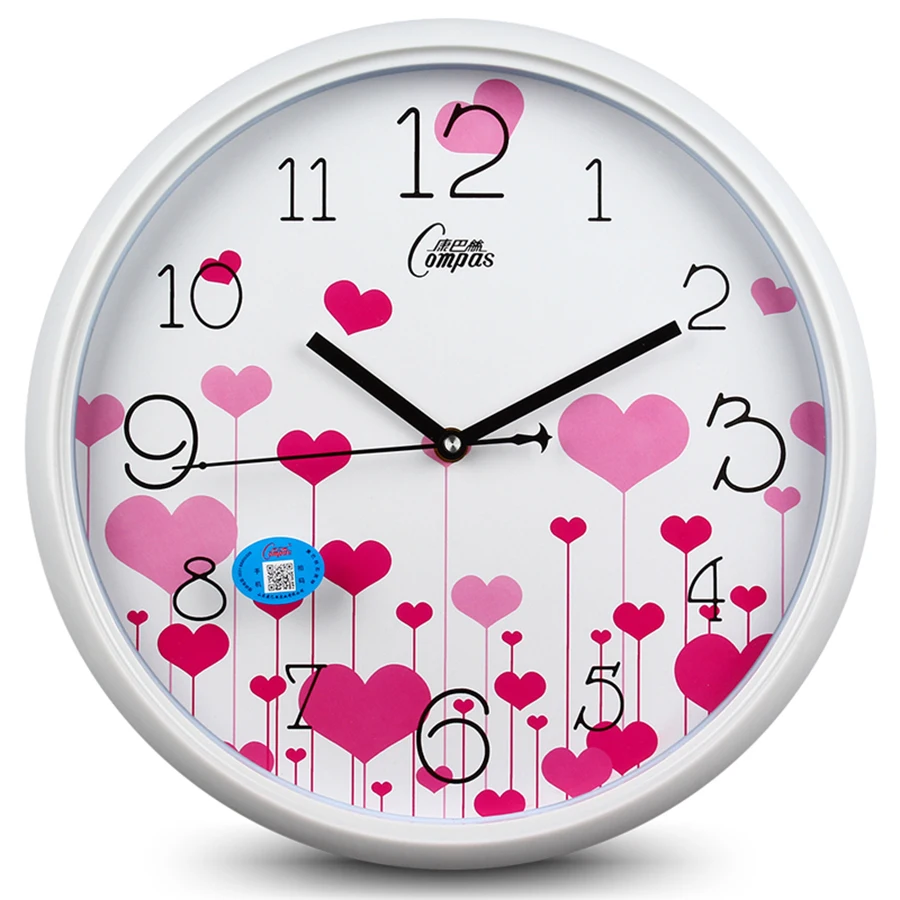 Большие 3d художественные бесшумные креативные настенные часы современный