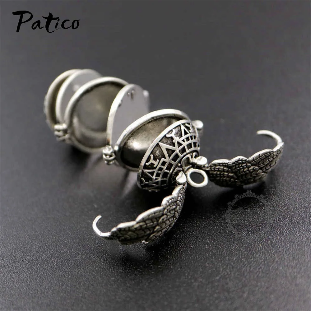 

Women 925 Sterling Silver Magic 4 Photo Pendant Memory Floating Locket Album Box Necklaces Angel Wings Collares Collier Femme