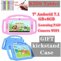7 inch kids tablet pc rk3126 quad core 1gb8gb 1024600 android 7 1 parental control for kids early educational learning tablets