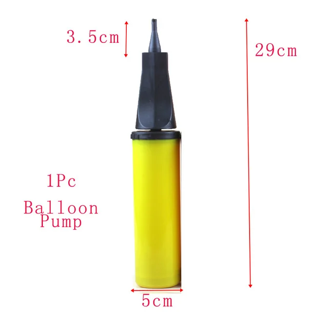 Hand Pump Balloon Inflator Accessories for Latex Confetti Aluminum Foil Balloons Party Events Supplies | Дом и сад