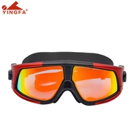 spot adult large frame waterproof fog swimming goggles large frame comfortable silicone uv proof electroplating diving mask