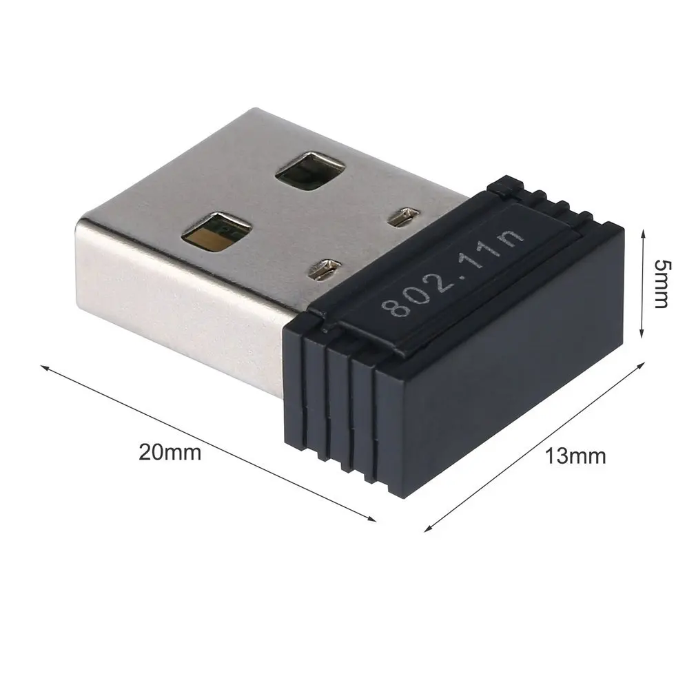 

Mini PC WiFi adapter 150M USB WiFi antenna Wireless Computer Network Card 802.11n/g/b Portable USB Wifi Receivers Adapter