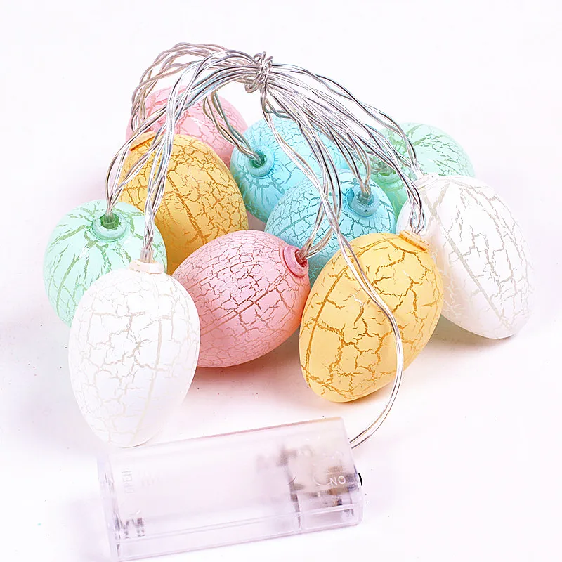 СВЕТОДИОДНАЯ Гирлянда в виде яйца 1 65 м на батарейках | Дом и сад