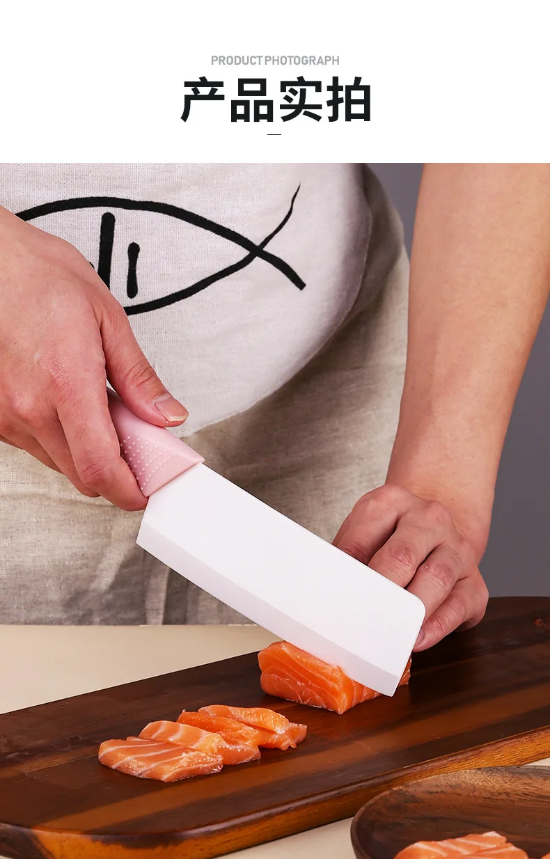 6 дюймов Керамический Кливер для нарезки кухонного ножа встречи и овощной резки