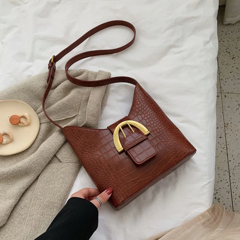 brown(style5) Adisputent Women's Multi-pockets Shoulder Bag New Fashion Portable Outdoor Travel Zipper Multi-functions Large Capacity Handbags - Цвет: brown(style5)