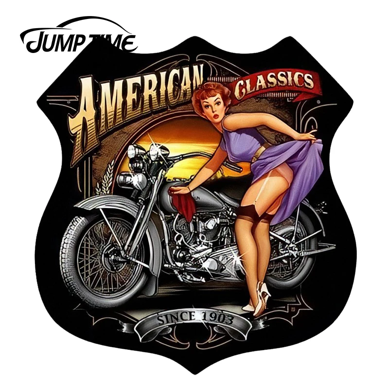 Автомобильная наклейка JumpTime 13 см x 12 4 популярная американская классика винтажные