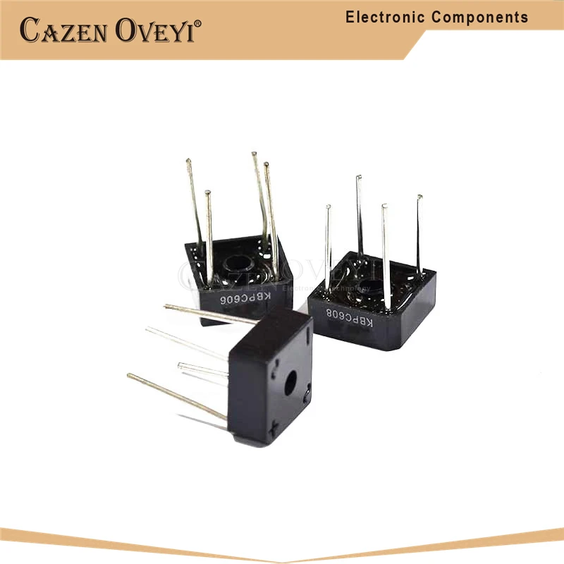 10 шт./лот KBPC608 KBPC-608 6A 800 в однофазный диод 4pin мост выпрямитель новый оригинальный |