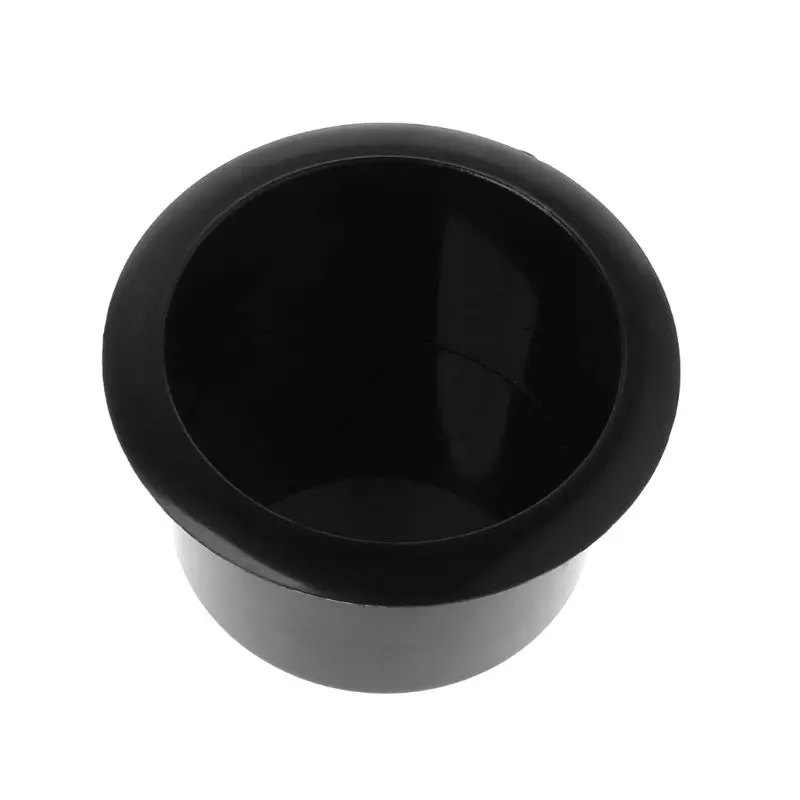 

Plastic Black Insert Cup Holder Drink Bottle Placing Rack For Car Marine Boat RV Truck Office Sofa