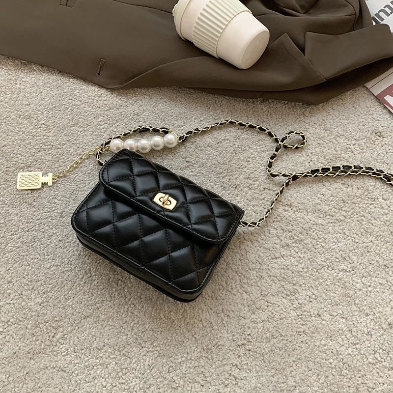 

Lingge Chain Bag Women's Summer 2021 New Fashion Small Square Bag