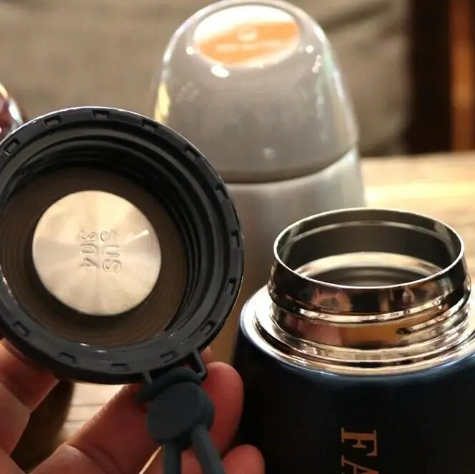 Новый дизайн двойные стенки термосы из нержавеющей стали 260 мл термос чашка для