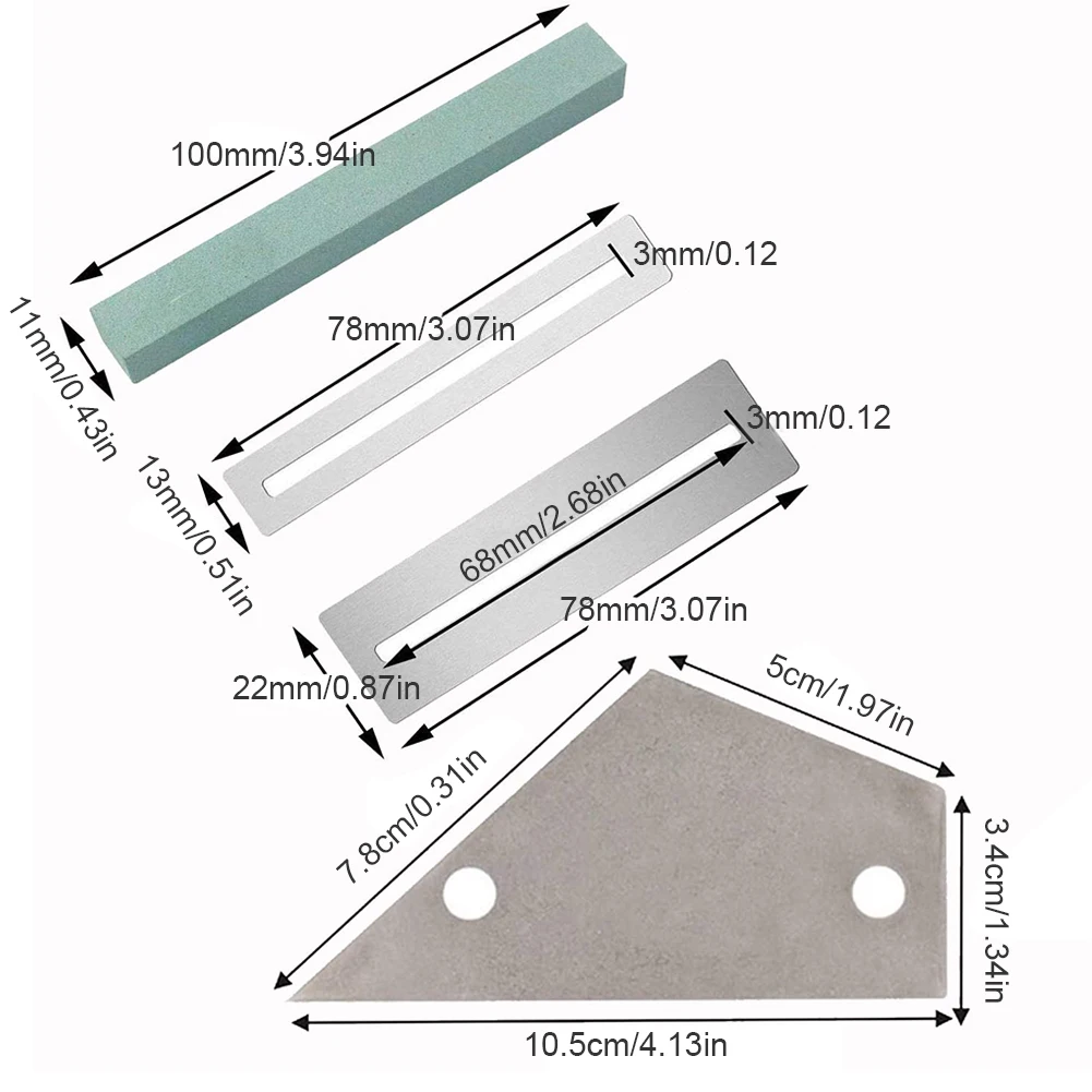 

Guitar Luthier Tool Kit Fret Crowning File Dressing Rocker Fingerboard Grind Guitar Clean Polish Repair And Maintenance 5PCS