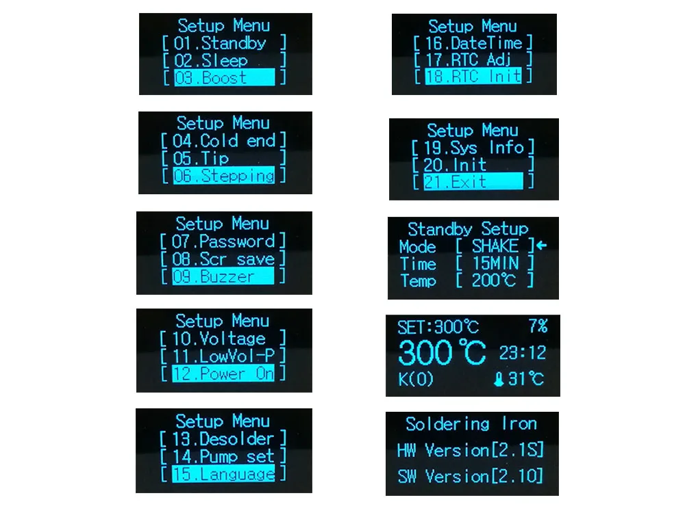 KSGER DIY T12 OLED паяльная станция STM32 V2.1S авто-сон T12 железные наконечники комплекты для сварки ABS держатель ручки Стенд CNC Передняя панель