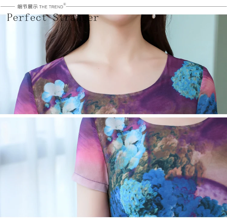 Размера плюс M-3XL 2020 Новое поступление Летнее элегантный круглый воротник