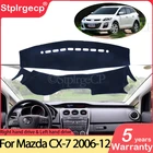 Для Mazda CX-7 2006 2007 2008 2009 2010 2011 2012 анти-скольжения Мат панельная крышка ковры приборной аксессуары CX7 CX 7
