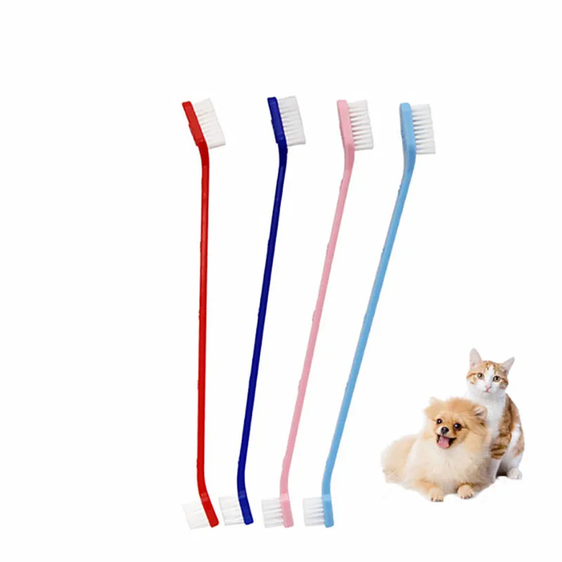 1 шт. зубная щетка для кошек и собак ухода за зубами животных маленькая аксессуары