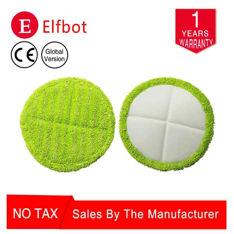 ElfBot T5 Сменные подушечки для электрической швабры салфетка чистки включает в себя
