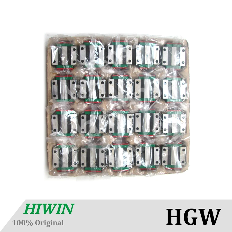 Бесплатная доставка HIWIN Оригинал 2 шт./лот HGH15CA HGH20CA HGH25CA HGH30CA HGW15CC HGW20CC HGW25CC HGW30CC