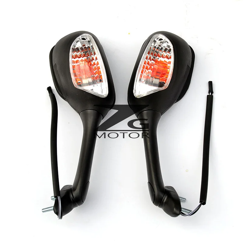 Боковые зеркала заднего вида с указателем поворота подходят для SUZUKI GSXR600 GSXR750 2006