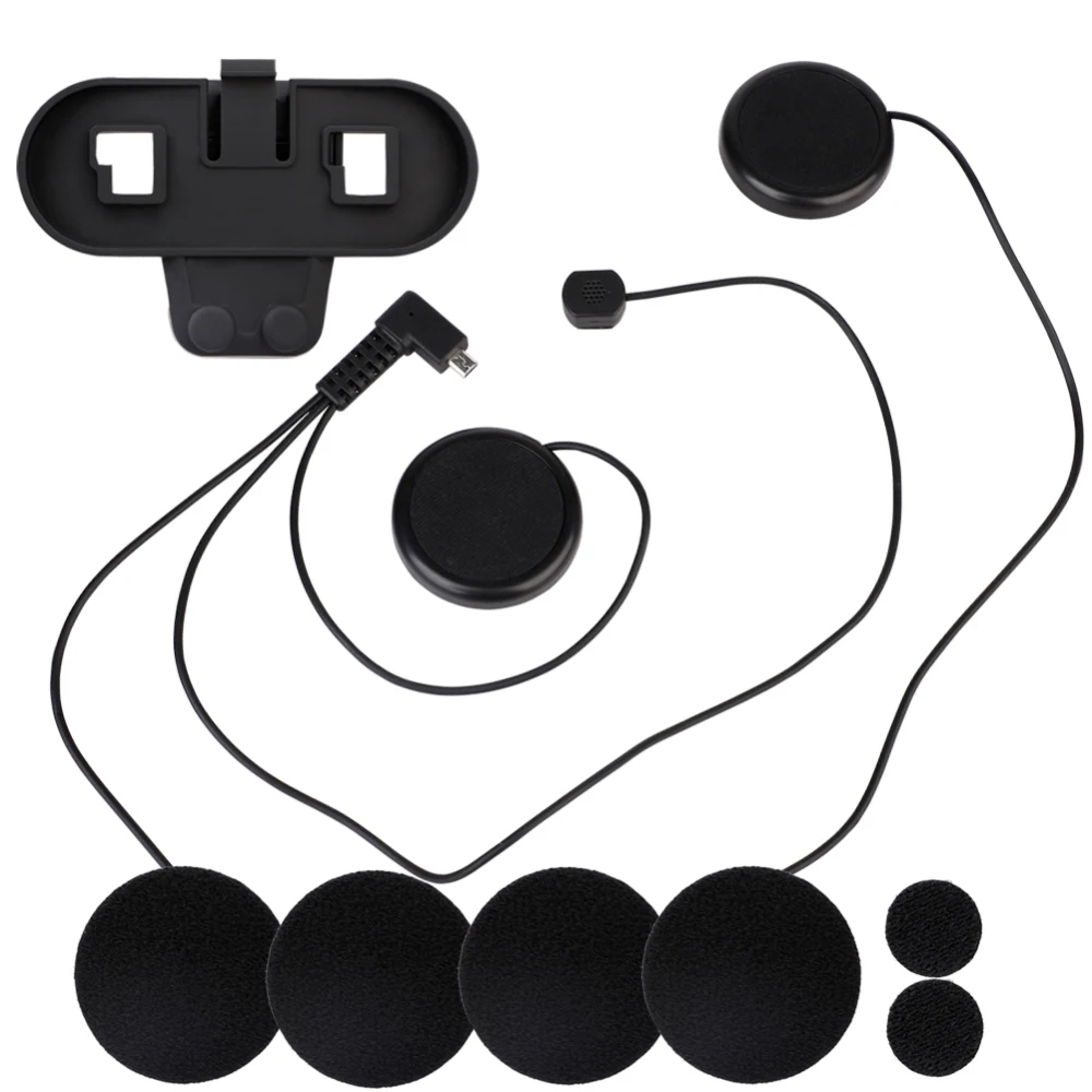 1 шт. мотоциклетный шлем телефонные гарнитуры проводной Мотоцикл Bluetooth 800 м