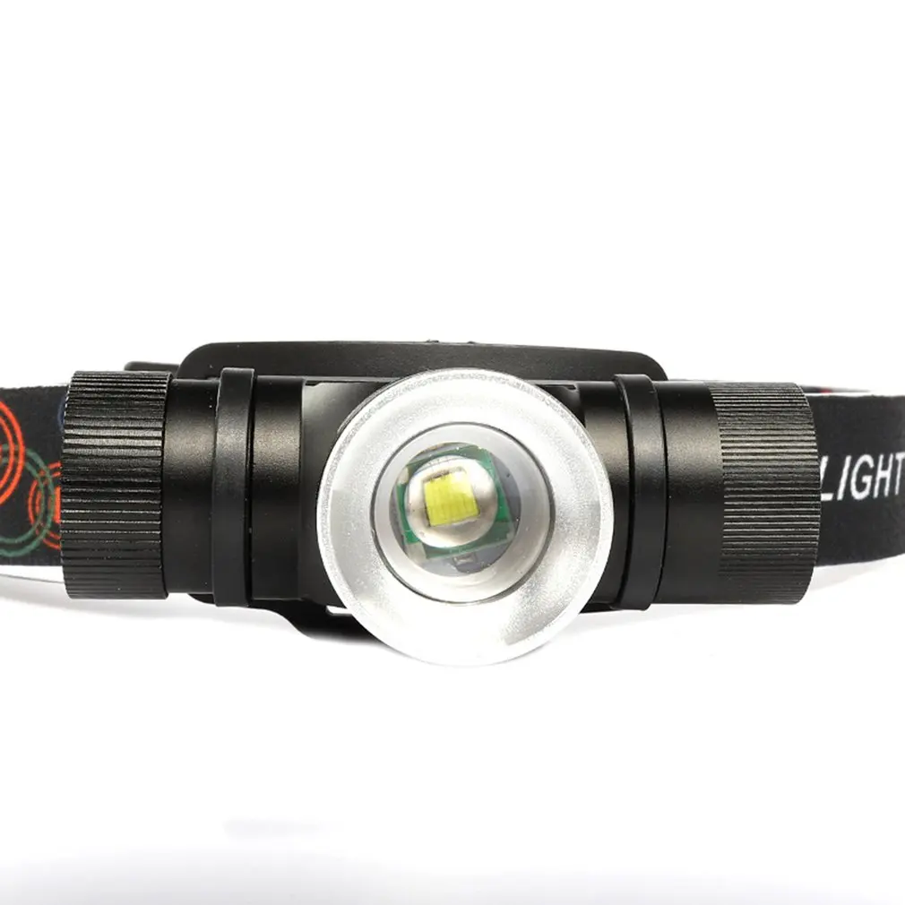 

Strong Headlight LED Outdoor Rechargeable Night Fishing Light Mini USB Rechargeable Telescopic Focusing Portable Headlight