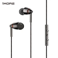 1more e1010 quad driver in ear earphone with mic 1 more quad hifi hi res earbuds earphones headset for apple android xiaomi