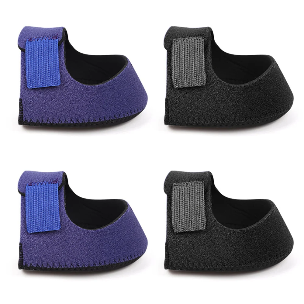 

1 пара гелевых подушечек для пятки, обезболивающие носки для подошвенного фасциита, носимые в обуви, на тонком каблуке, с прямым каблуком