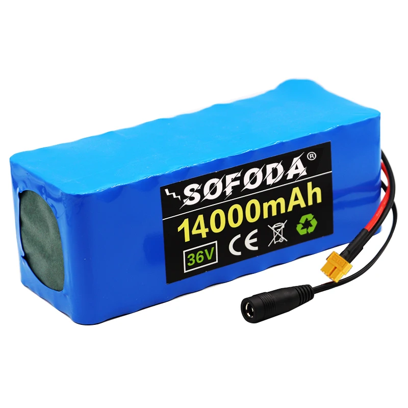 36V 10S4P14Ah аккумулятор 500W батарея высокой мощности 42V 14000mAh Ebike Электрический