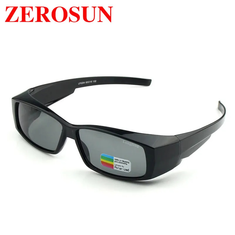 Zerosun подходят для очков поляризационные солнцезащитные очки мужчин и женщин