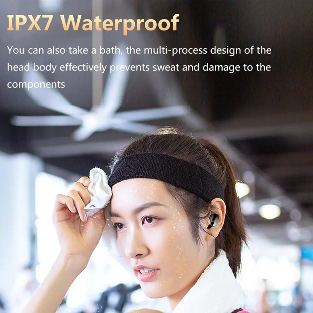 

Wireless Bluetooth 5.0 Earphone Earbuds TWS HIFI Mini Headset Running Samsung Sports Call In-ear For Huawei For Xiaomi HD L7R8