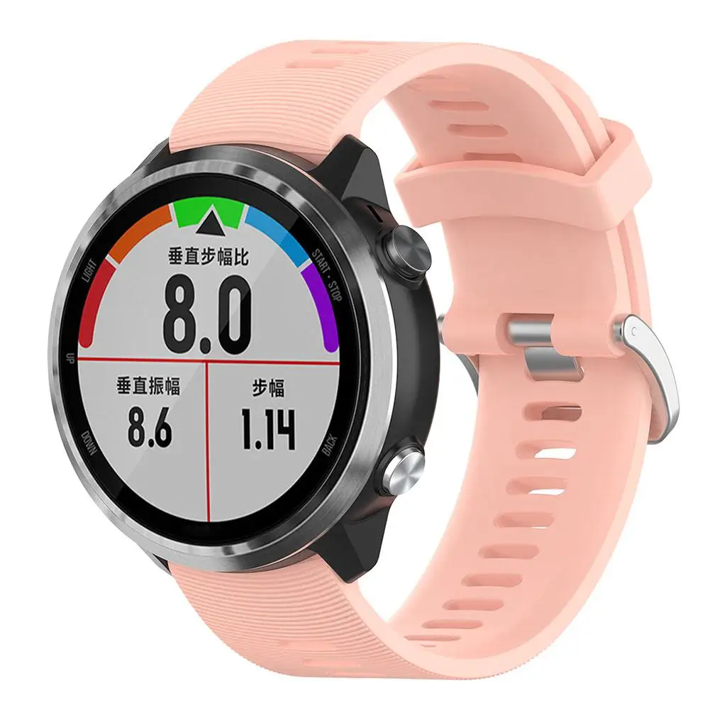 Высококачественный ремешок для часов мягкий силиконовый Garmin Forerunner 645 945 935 / Vivoactive
