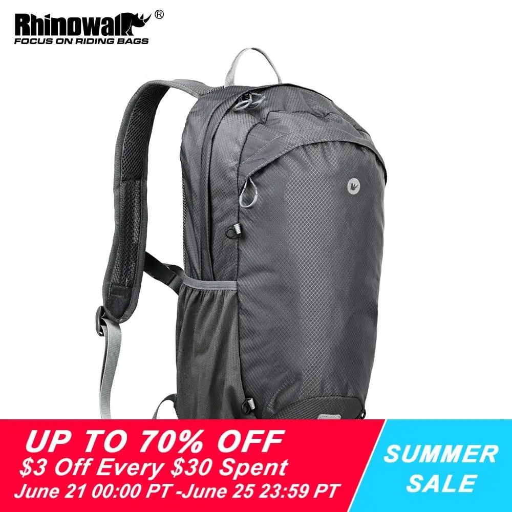 Функциональный велосипедный рюкзак Rhinowalk 12 20 л для кемпинга на открытом воздухе